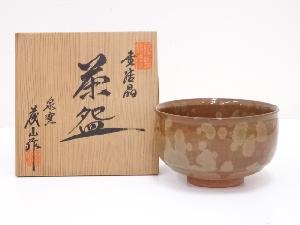 加藤藤山造　金結晶茶碗